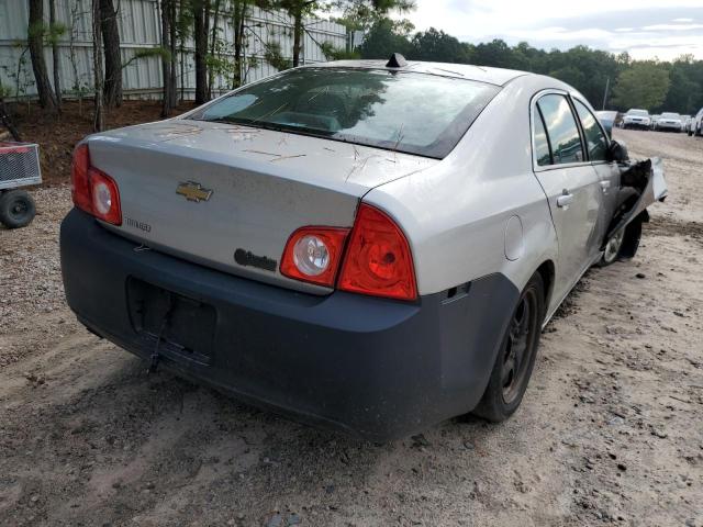 1G1ZB5E09CF346615 - 2012 CHEVROLET MALIBU LS SILVER photo 4