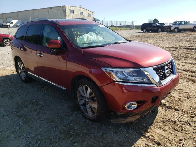 5N1AR2MM1EC682682 - 2014 NISSAN PATHFINDER RED photo 1