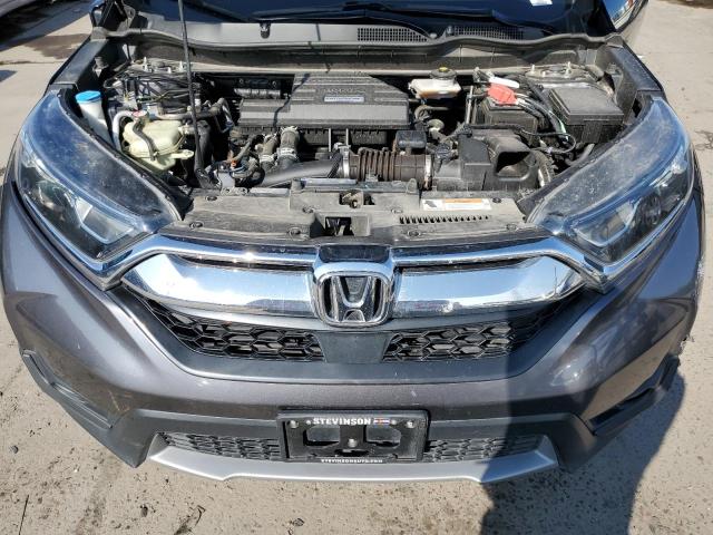 JHLRW2H84KX015688 - 2019 HONDA CR-V EXL GRAY photo 7