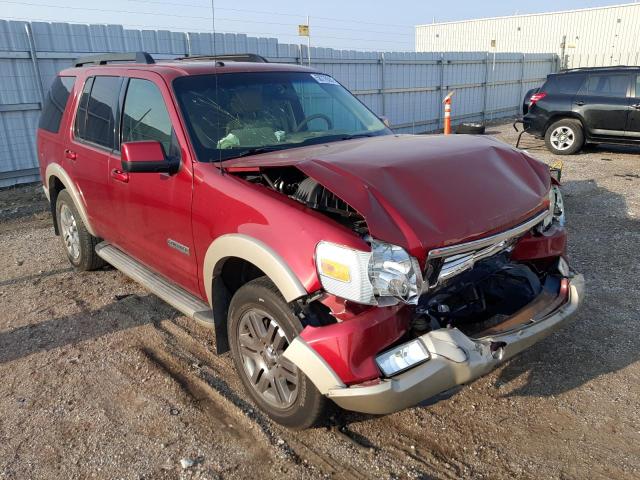 1FMEU74E98UA14066 - 2008 FORD EXPLORER E RED photo 1