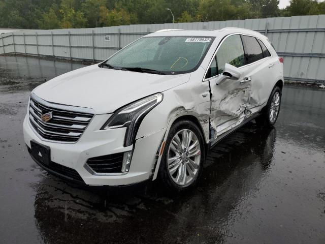 1GYKNERS6HZ293383 - 2017 CADILLAC XT5 PREMIU WHITE photo 2