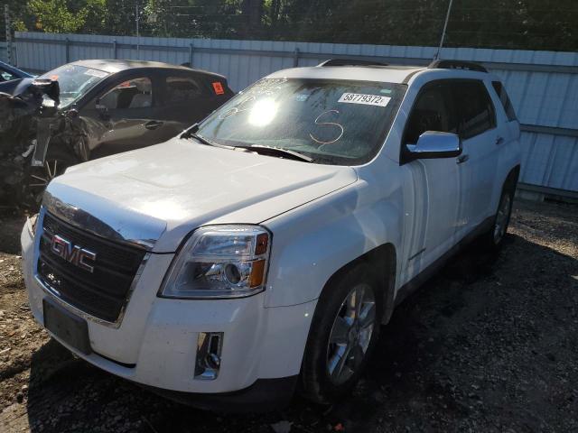 2GKFLWEK7E6372372 - 2014 GMC TERRAIN WHITE photo 2