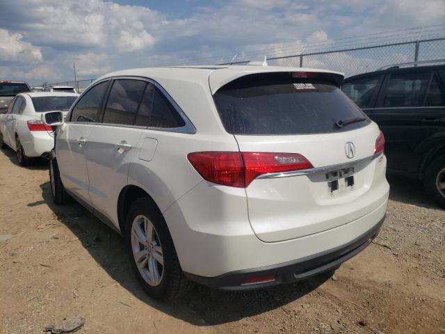 5J8TB3H34FL011549 - 2015 ACURA RDX WHITE photo 3