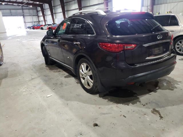 JN8CS1MW4DM171400 - 2013 INFINITI FX37 BROWN photo 3