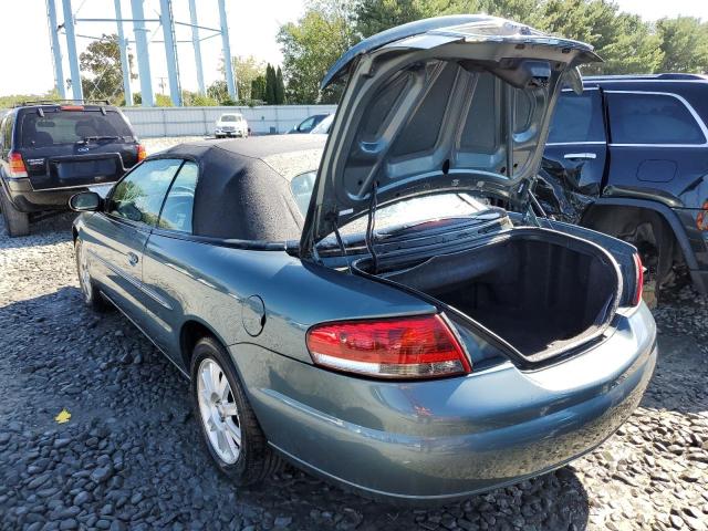 1C3EL75R96N131053 - 2006 CHRYSLER SEBRING GT BLUE photo 3