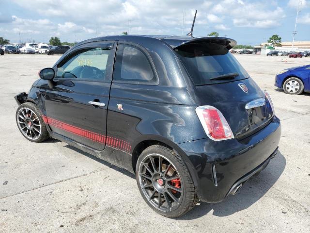 3C3CFFFH6DT607383 - 2013 FIAT 500 ABARTH BLACK photo 3