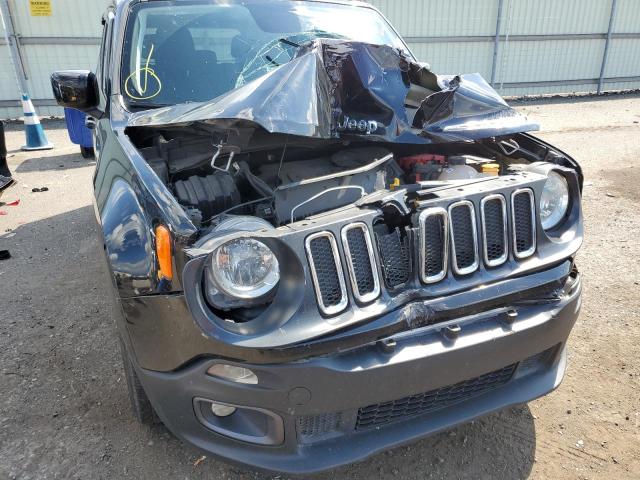 ZACCJABB5JPJ33585 - 2018 JEEP RENEGADE BLACK photo 9