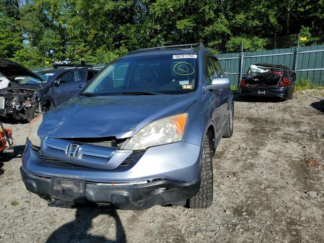 JHLRE48717C113467 - 2007 HONDA CR-V EXL BLUE photo 2