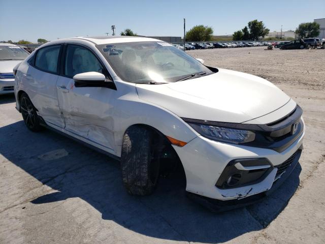 SHHFK7H9XLU217818 - 2020 HONDA CIVIC SPOR WHITE photo 1