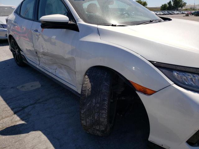 SHHFK7H9XLU217818 - 2020 HONDA CIVIC SPOR WHITE photo 9