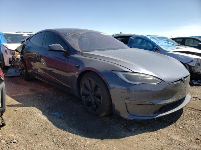 5YJSA1E66NF479669 - 2022 TESLA MODEL S Boz foto 1