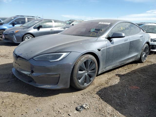 5YJSA1E66NF479669 - 2022 TESLA MODEL S Boz foto 2