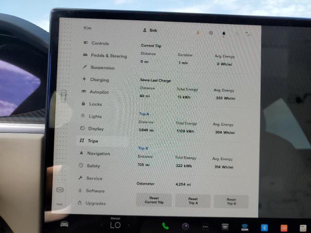 5YJSA1E66NF479669 - 2022 TESLA MODEL S Boz foto 8