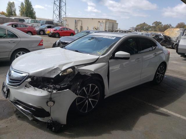19UUB2F56FA022857 - 2015 ACURA TLX TECH WHITE photo 2