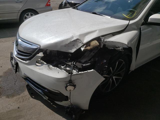 19UUB2F56FA022857 - 2015 ACURA TLX TECH WHITE photo 9