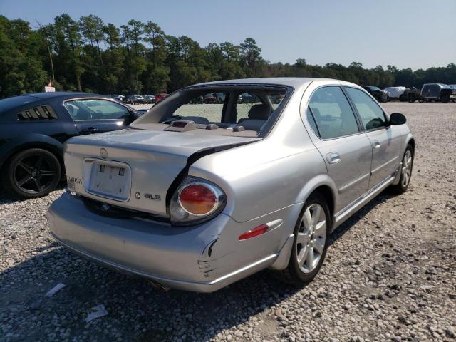 JN1DA31A53T416798 - 2003 NISSAN MAXIMA GLE SILVER photo 4