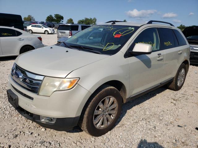 2FMDK49C37BB14823 - 2007 FORD EDGE SEL P BEIGE photo 2