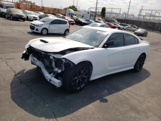 2C3CDXHG5NH157476 - 2022 DODGE CHARGER GT WHITE photo 2