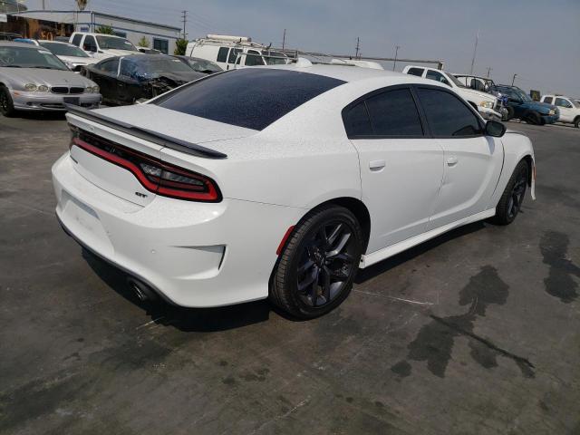 2C3CDXHG5NH157476 - 2022 DODGE CHARGER GT WHITE photo 4