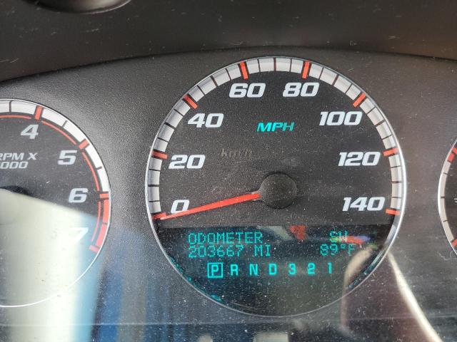 2G1WD58C889118883 - 2008 CHEVROLET IMPALA SUP შავი ფოტო 8