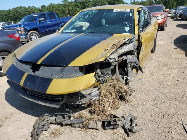 2C3CDXCT2GH237387 - 2016 DODGE CHARGER R/ GOLD photo 9