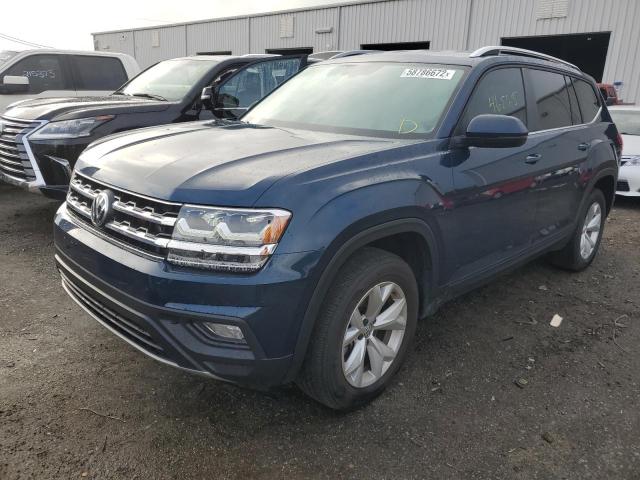 1V2DR2CA2KC501768 - 2019 VOLKSWAGEN ATLAS SE BLUE photo 2