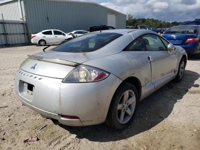 4A3AK24F27E039384 - 2007 MITSUBISHI ECLIPSE SILVER photo 4