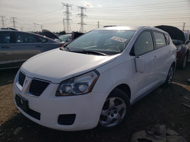 5Y2SP67899Z419962 - 2009 PONTIAC VIBE WHITE photo 2