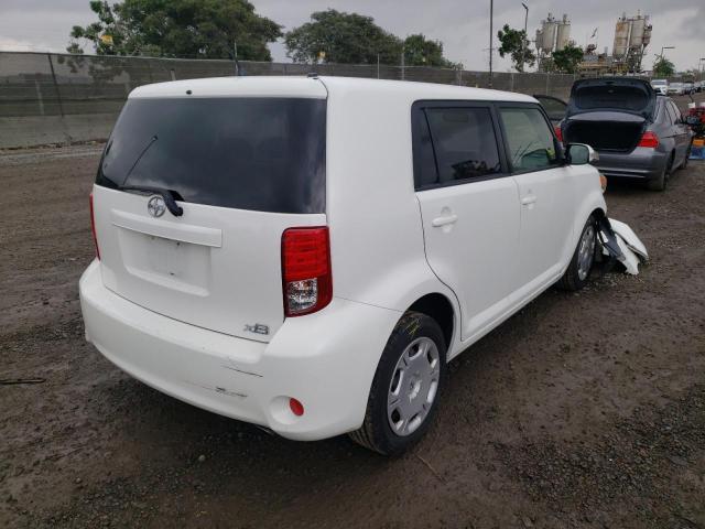 JTLZE4FE7CJ019084 - 2012 TOYOTA SCION XB თეთრი ფოტო 4