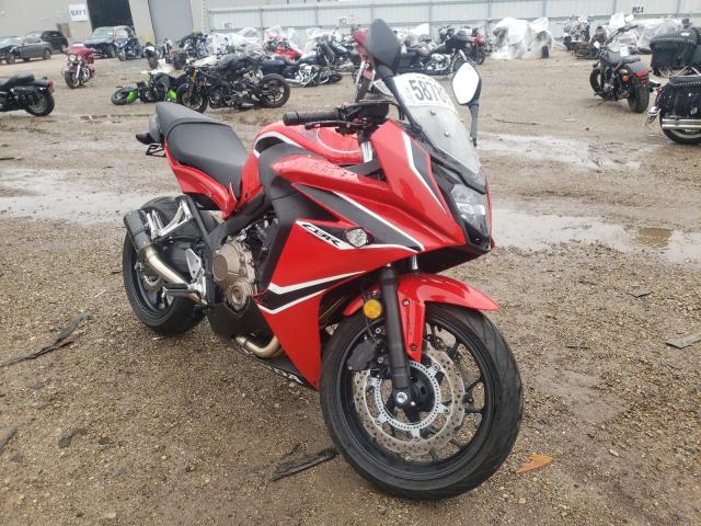 MLHRC7455J5400182 - 2018 HONDA CBR650 FA RED photo 1