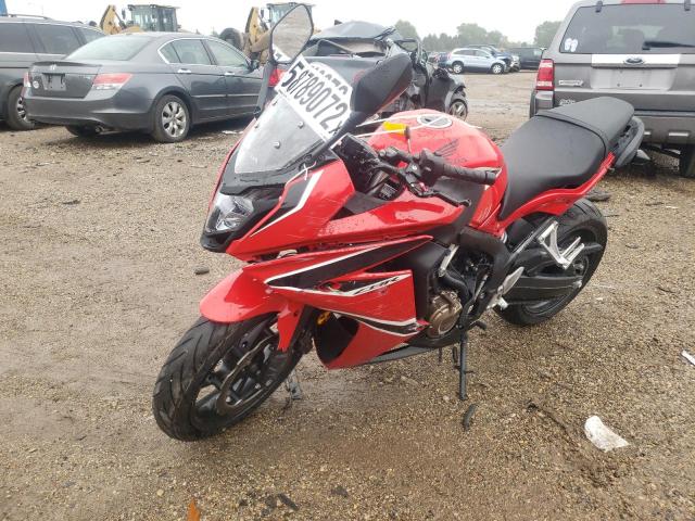 MLHRC7455J5400182 - 2018 HONDA CBR650 FA RED photo 2