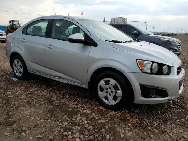 1G1JA5SH1E4212920 - 2014 CHEVROLET SONIC LS SILVER photo 1