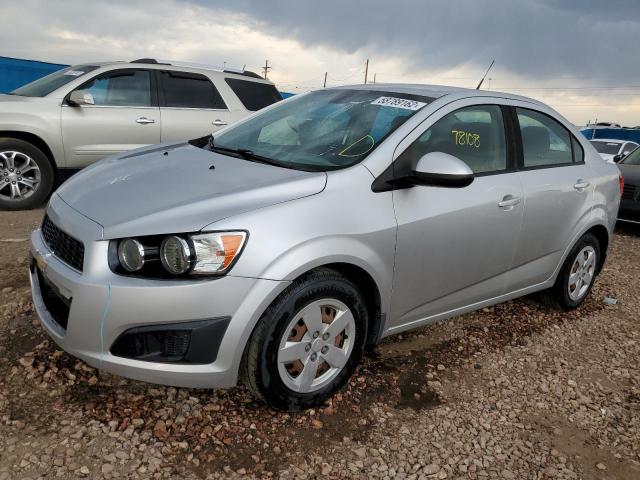 1G1JA5SH1E4212920 - 2014 CHEVROLET SONIC LS SILVER photo 2