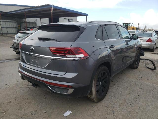 1V2JE2CA6NC202853 - 2022 VOLKSWAGEN ATLAS CROS Серый фото 4