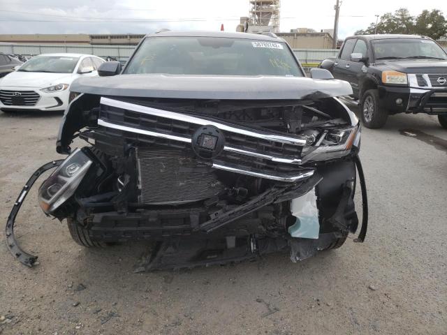 1V2JE2CA6NC202853 - 2022 VOLKSWAGEN ATLAS CROS Серый фото 9