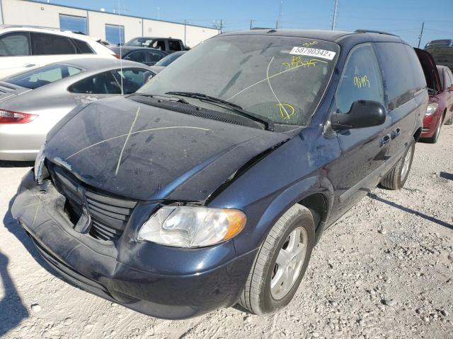 1D4GP45R86B717335 - 2006 DODGE CARAVAN SXT  photo 2