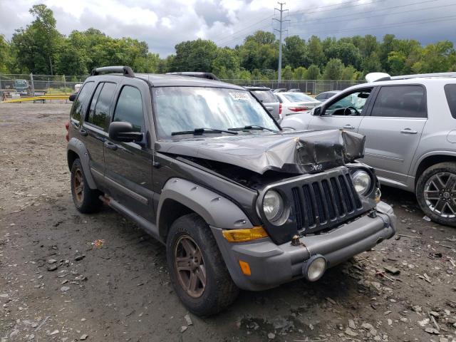 1J4GL38K26W180949 - 2006 JEEP LIBERTY RE BLACK photo 1