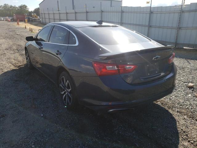 1G1ZG5ST5LF126078 - 2020 CHEVROLET MALIBU RS BLACK photo 3