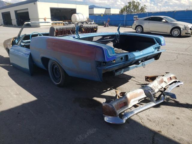 164674J286277 - 1966 CHEVROLET IMPALA BLUE photo 3