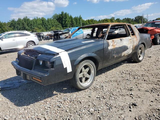 1G4GJ1173HP464797 - 1987 BUICK REGAL BLACK photo 2