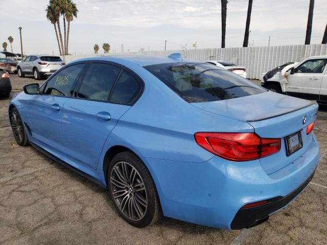 WBAJE5C58KBM77032 - 2019 BMW 540 I BLUE photo 3