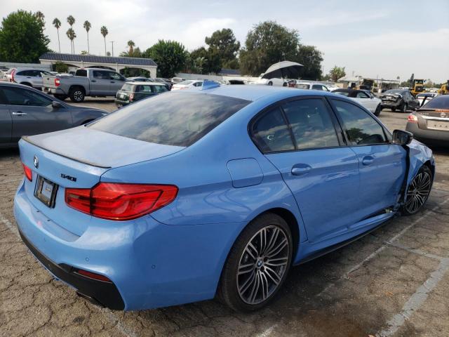 WBAJE5C58KBM77032 - 2019 BMW 540 I BLUE photo 4