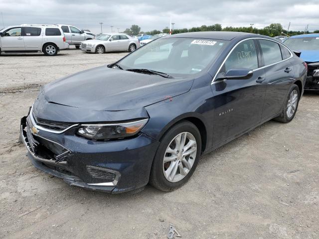 1G1ZD5ST6JF135412 - 2018 CHEVROLET MALIBU LT BLUE photo 2