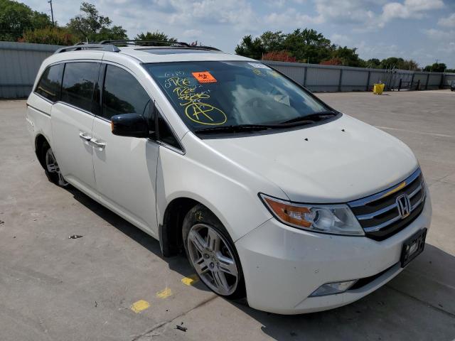 5FNRL5H95DB066887 - 2013 HONDA ODYSSEY TO WHITE photo 1