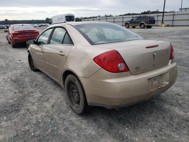 1G2ZF58B174226774 - 2007 PONTIAC G6 VALUE L GOLD photo 3