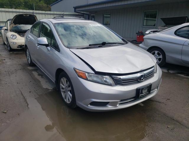 19XFB2F90CE036191 - 2012 HONDA CIVIC EXL Gümüş foto 1