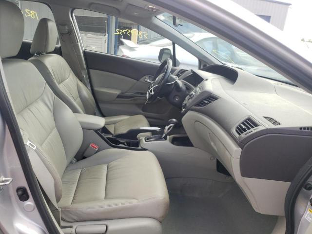 19XFB2F90CE036191 - 2012 HONDA CIVIC EXL Gümüş foto 5