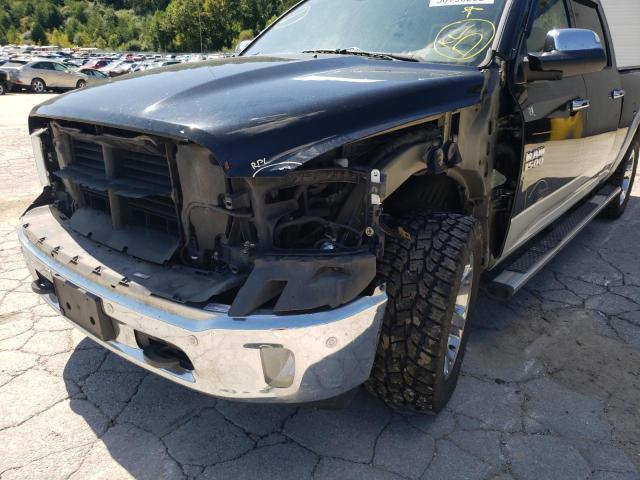 1C6RR7VT1ES444757 - 2014 RAM 1500 LARAM BLACK photo 9