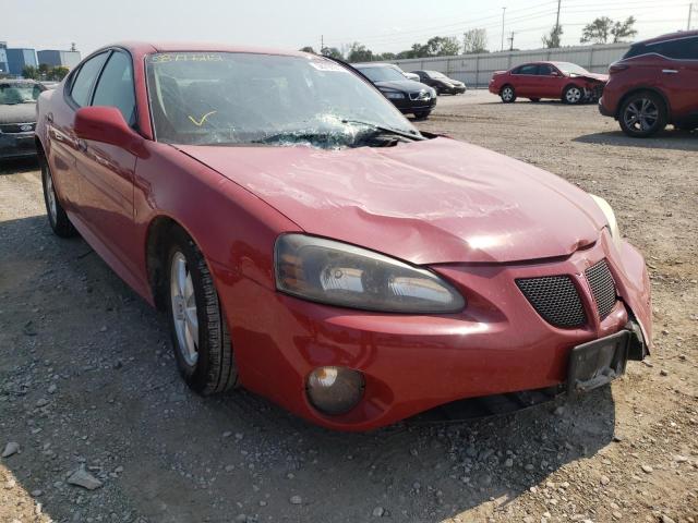 2G2WP552981101510 - 2008 PONTIAC GRAND PRIX RED photo 1