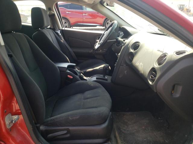 2G2WP552981101510 - 2008 PONTIAC GRAND PRIX RED photo 5